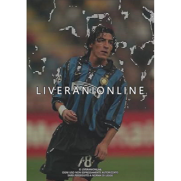 30-09-1998 MILANO- CHAMPIONS LEAGUE INTER STURM GRAZ NELLA FOTO IVAN ZAMORANO AG ALDO LIVERANI SAS