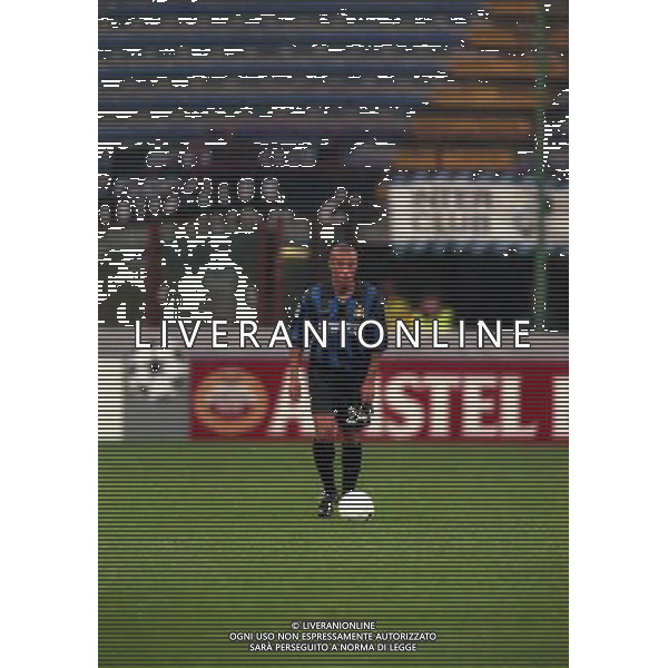 30-09-1998 MILANO- CHAMPIONS LEAGUE INTER STURM GRAZ NELLA FOTO Mika‘l Silvestre AG ALDO LIVERANI SAS
