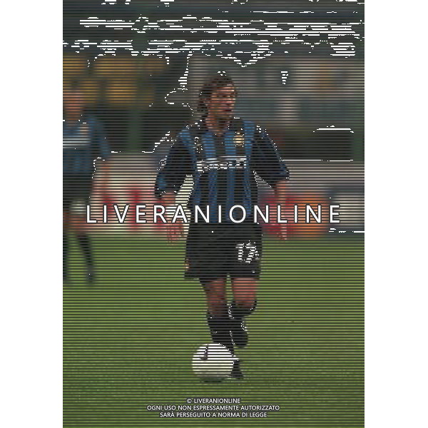 30-09-1998 MILANO- CHAMPIONS LEAGUE INTER STURM GRAZ NELLA FOTO FRANCESCO MORIERO AG ALDO LIVERANI SAS