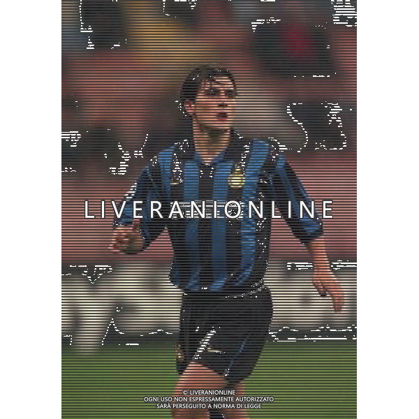 30-09-1998 MILANO- CHAMPIONS LEAGUE INTER STURM GRAZ NELLA FOTO NICOLA VENTOLA AG ALDO LIVERANI SAS