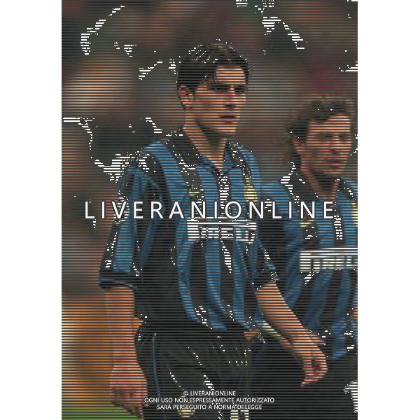 30-09-1998 MILANO- CHAMPIONS LEAGUE INTER STURM GRAZ NELLA FOTO NICOLA VENTOLA AG ALDO LIVERANI SAS