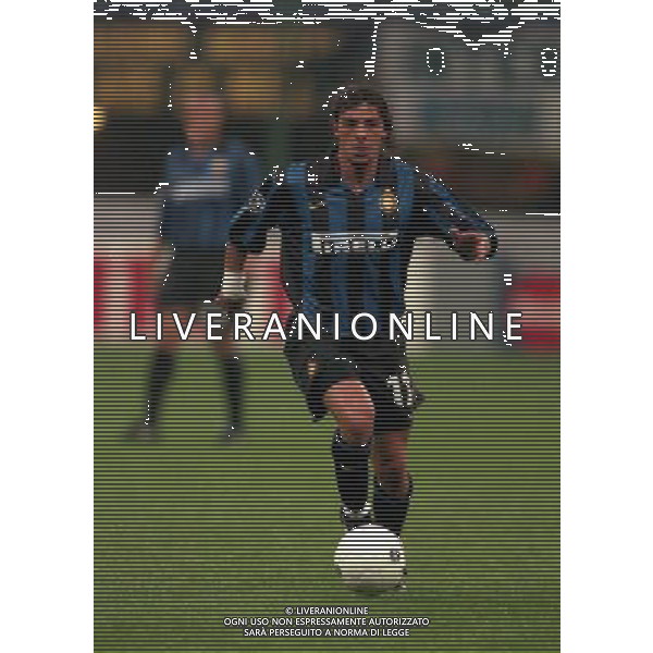 30-09-1998 MILANO- CHAMPIONS LEAGUE INTER STURM GRAZ NELLA FOTO FRANCESCO MORIERO AG ALDO LIVERANI SAS