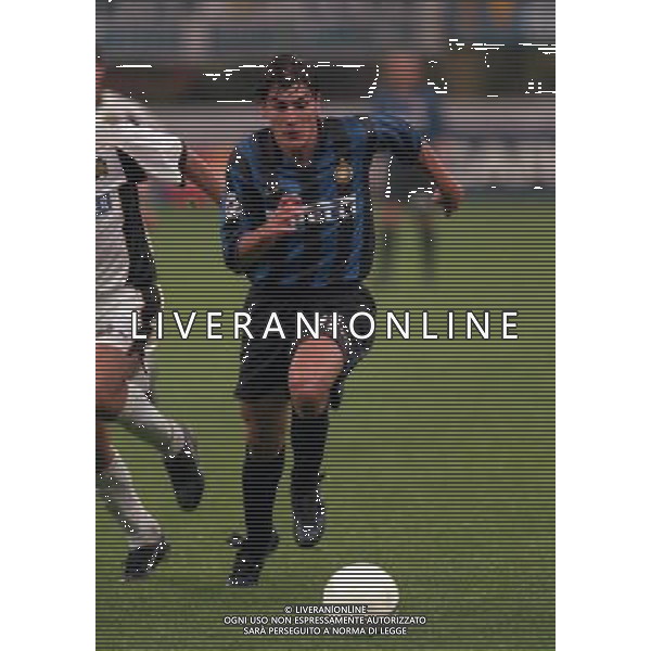 30-09-1998 MILANO- CHAMPIONS LEAGUE INTER STURM GRAZ NELLA FOTO NICOLA VENTOLA AG ALDO LIVERANI SAS