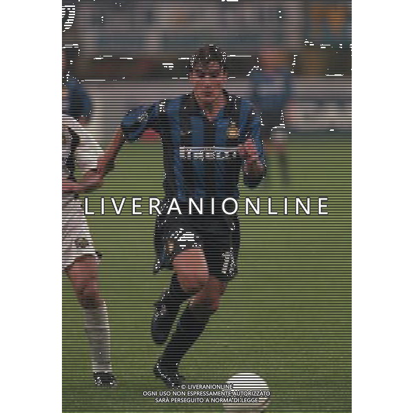 30-09-1998 MILANO- CHAMPIONS LEAGUE INTER STURM GRAZ NELLA FOTO NICOLA VENTOLA AG ALDO LIVERANI SAS