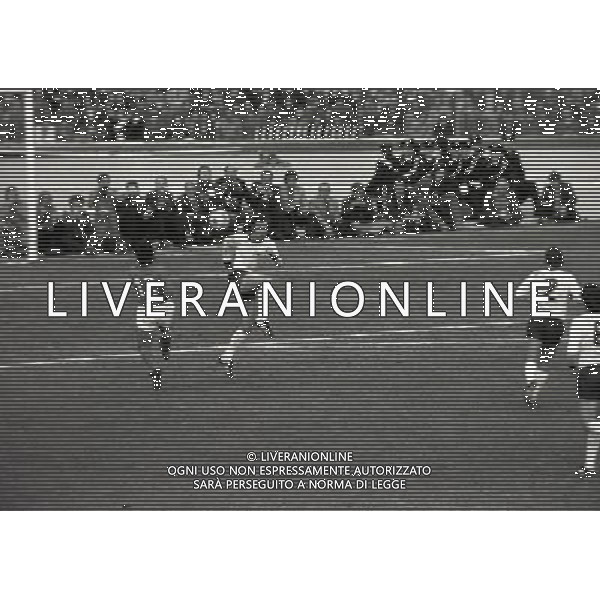 ROMA STADIO OLIMPICO 26-02-1974-AMICHEVOLE ITALIA GERMANIA OVEST NELLA FOTO FRANZ BECKENBAUER AG ALDO LIVERANI SAS