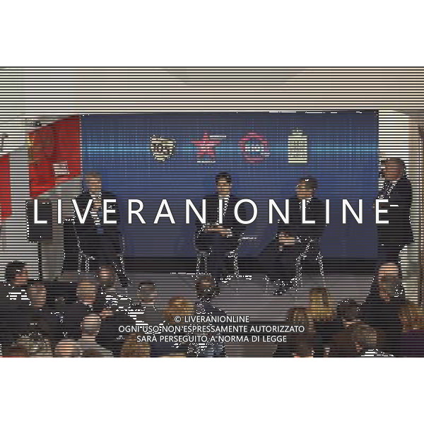 Milano ( MI ) 15/03/2017 Presentazione di RADIOMEDIASET il Polo Radiofonico n. 1 in Italia Nella foto: Paolo Salvaderi, Pier Silvio Berlusconi e Marco Giordani PH Lauro Montagnini AG ALDO LIVERANI SAS
