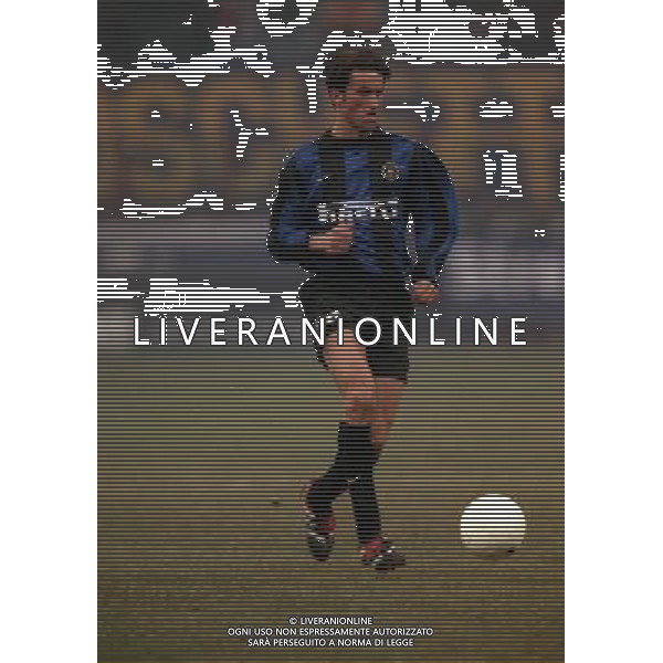 27-02-2000 MILANO COPPA ITALIA INTER MILAN NELLA FOTO CHRISTIAN PANUCCI AG ALDO LIVERANI SAS 