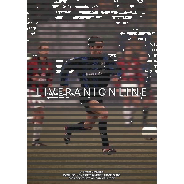 27-02-2000 MILANO COPPA ITALIA INTER MILAN NELLA FOTO CHRISTIAN PANUCCI AG ALDO LIVERANI SAS 