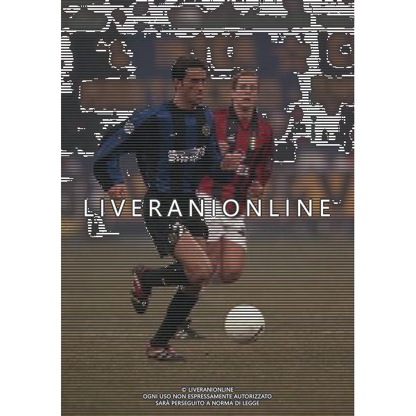 27-02-2000 MILANO COPPA ITALIA INTER MILAN NELLA FOTO CHRISTIAN PANUCCI AG ALDO LIVERANI SAS 