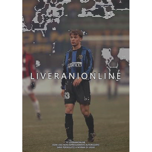 27-02-2000 MILANO COPPA ITALIA INTER MILAN NELLA FOTO DARIO SIMIC AG ALDO LIVERANI SAS 