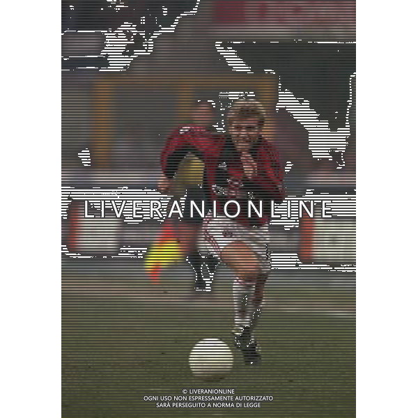 27-02-2000 MILANO COPPA ITALIA INTER MILAN NELLA FOTO DIEGO DE ASCENTIS AG ALDO LIVERANI SAS 