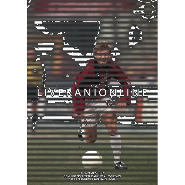 27-02-2000 MILANO COPPA ITALIA INTER MILAN NELLA FOTO DIEGO DE ASCENTIS AG ALDO LIVERANI SAS 