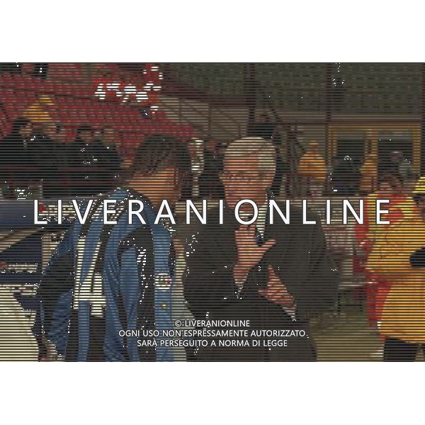 MILANO 01-12-1999 COPPA ITALIA INTER BOLOGNA NELLA FOTO MARCELLO LIPPI E OUSMANE DABO AG ALDO LIVERANI SAS