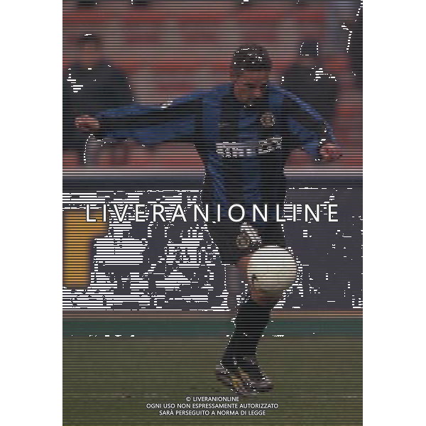 MILANO 01-12-1999 COPPA ITALIA INTER BOLOGNA NELLA FOTO ROBERTO BAGGIO AG ALDO LIVERANI SAS