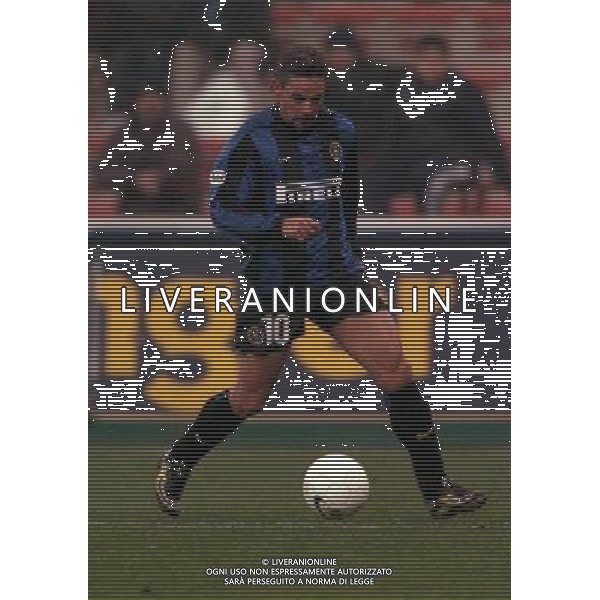 MILANO 01-12-1999 COPPA ITALIA INTER BOLOGNA NELLA FOTO ROBERTO BAGGIO AG ALDO LIVERANI SAS