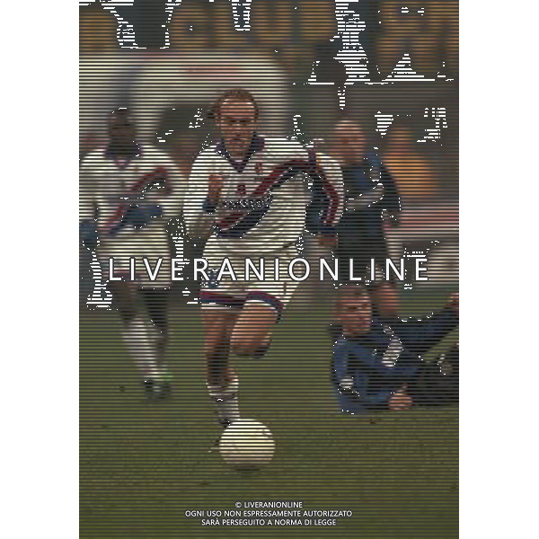 MILANO 01-12-1999 COPPA ITALIA INTER BOLOGNA NELLA FOTO DAVIDE FONTOLAN AG ALDO LIVERANI SAS
