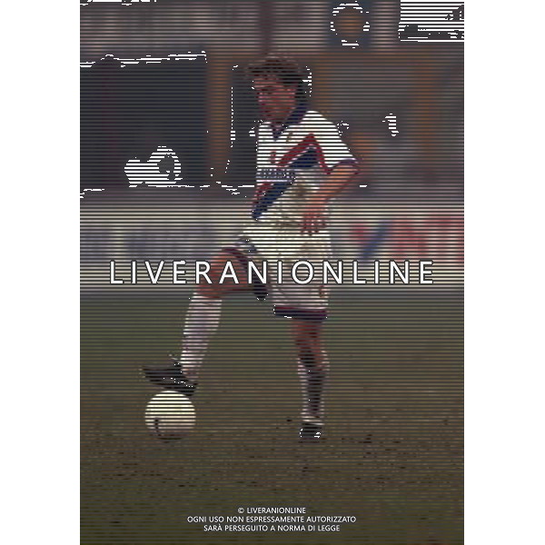 MILANO 01-12-1999 COPPA ITALIA INTER BOLOGNA NELLA FOTO GIOVANNI PIACENTINI AG ALDO LIVERANI SAS