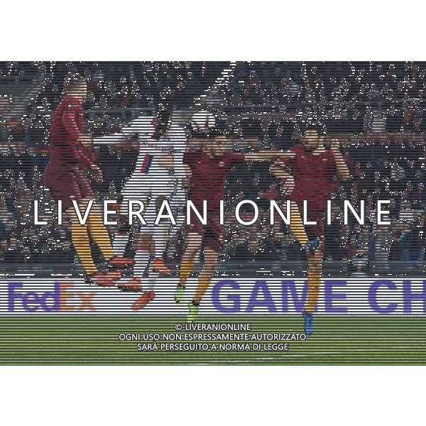 UEFA Europa League 2016/2017 Ottavi di Finale Ritorno Roma - 16.03.2017 Roma-Olympique Lyon Nella Foto:diakhaby gol /Ph.Vitez-Ag. Aldo Liverani