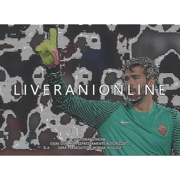 UEFA Europa League 2016/2017 Ottavi di Finale Ritorno Roma - 16.03.2017 Roma-Olympique Lyon Nella Foto:Alisson Becker /Ph.Vitez-Ag. Aldo Liverani