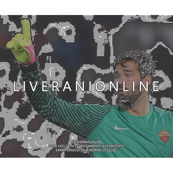 UEFA Europa League 2016/2017 Ottavi di Finale Ritorno Roma - 16.03.2017 Roma-Olympique Lyon Nella Foto:Alisson Becker /Ph.Vitez-Ag. Aldo Liverani