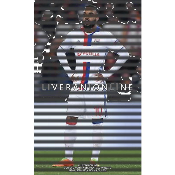 UEFA Europa League 2016/2017 Ottavi di Finale Ritorno Roma - 16.03.2017 Roma-Olympique Lyon Nella Foto:Lacazette Alexandre /Ph.Vitez-Ag. Aldo Liverani