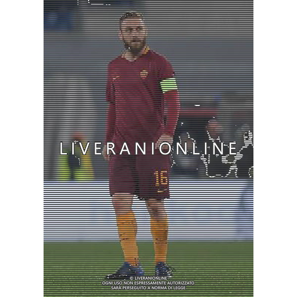 UEFA Europa League 2016/2017 Ottavi di Finale Ritorno Roma - 16.03.2017 Roma-Olympique Lyon Nella Foto:De Rossi Daniele /Ph.Vitez-Ag. Aldo Liverani