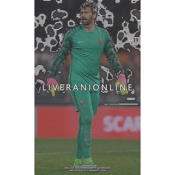 UEFA Europa League 2016/2017 Ottavi di Finale Ritorno Roma - 16.03.2017 Roma-Olympique Lyon Nella Foto:Alisson Becker /Ph.Vitez-Ag. Aldo Liverani