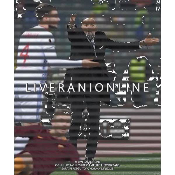 UEFA Europa League 2016/2017 Ottavi di Finale Ritorno Roma - 16.03.2017 Roma-Olympique Lyon Nella Foto:Spalletti Luciano /Ph.Vitez-Ag. Aldo Liverani
