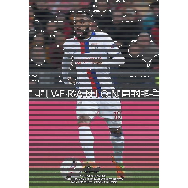 UEFA Europa League 2016/2017 Ottavi di Finale Ritorno Roma - 16.03.2017 Roma-Olympique Lyon Nella Foto:Lacazette Alexandre /Ph.Vitez-Ag. Aldo Liverani