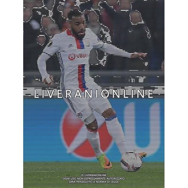 UEFA Europa League 2016/2017 Ottavi di Finale Ritorno Roma - 16.03.2017 Roma-Olympique Lyon Nella Foto:Lacazette Alexandre /Ph.Vitez-Ag. Aldo Liverani
