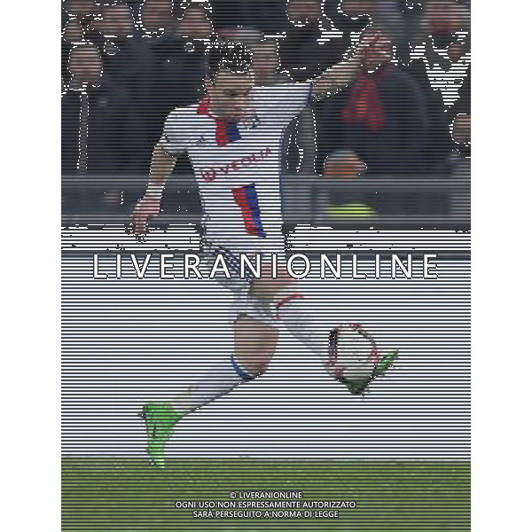 UEFA Europa League 2016/2017 Ottavi di Finale Ritorno Roma - 16.03.2017 Roma-Olympique Lyon Nella Foto:Valbuena Mathieu /Ph.Vitez-Ag. Aldo Liverani