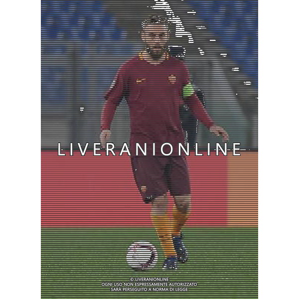 UEFA Europa League 2016/2017 Ottavi di Finale Ritorno Roma - 16.03.2017 Roma-Olympique Lyon Nella Foto:De Rossi Daniele /Ph.Vitez-Ag. Aldo Liverani