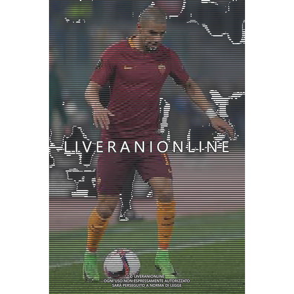 UEFA Europa League 2016/2017 Ottavi di Finale Ritorno Roma - 16.03.2017 Roma-Olympique Lyon Nella Foto:Bruno Peres /Ph.Vitez-Ag. Aldo Liverani