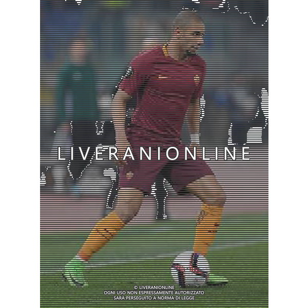UEFA Europa League 2016/2017 Ottavi di Finale Ritorno Roma - 16.03.2017 Roma-Olympique Lyon Nella Foto:Bruno Peres /Ph.Vitez-Ag. Aldo Liverani