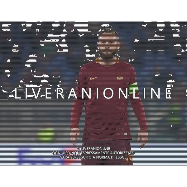 UEFA Europa League 2016/2017 Ottavi di Finale Ritorno Roma - 16.03.2017 Roma-Olympique Lyon Nella Foto:De Rossi Daniele /Ph.Vitez-Ag. Aldo Liverani