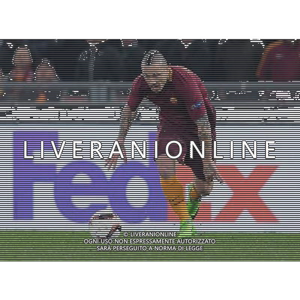 UEFA Europa League 2016/2017 Ottavi di Finale Ritorno Roma - 16.03.2017 Roma-Olympique Lyon Nella Foto:Nainggolan Radja /Ph.Vitez-Ag. Aldo Liverani