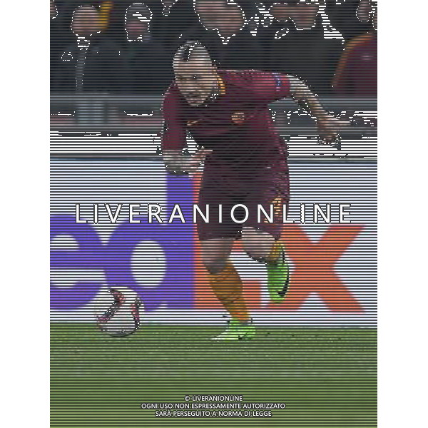 UEFA Europa League 2016/2017 Ottavi di Finale Ritorno Roma - 16.03.2017 Roma-Olympique Lyon Nella Foto:Nainggolan Radja /Ph.Vitez-Ag. Aldo Liverani