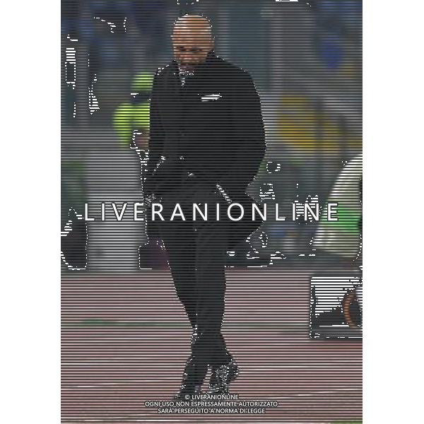 UEFA Europa League 2016/2017 Ottavi di Finale Ritorno Roma - 16.03.2017 Roma-Olympique Lyon Nella Foto: delusione di spalletti luciano /Ph.Vitez-Ag. Aldo Liverani