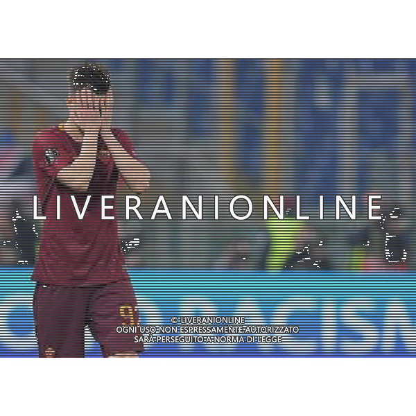 UEFA Europa League 2016/2017 Ottavi di Finale Ritorno Roma - 16.03.2017 Roma-Olympique Lyon Nella Foto:delusione el shaarawy a fine gara /Ph.Vitez-Ag. Aldo Liverani