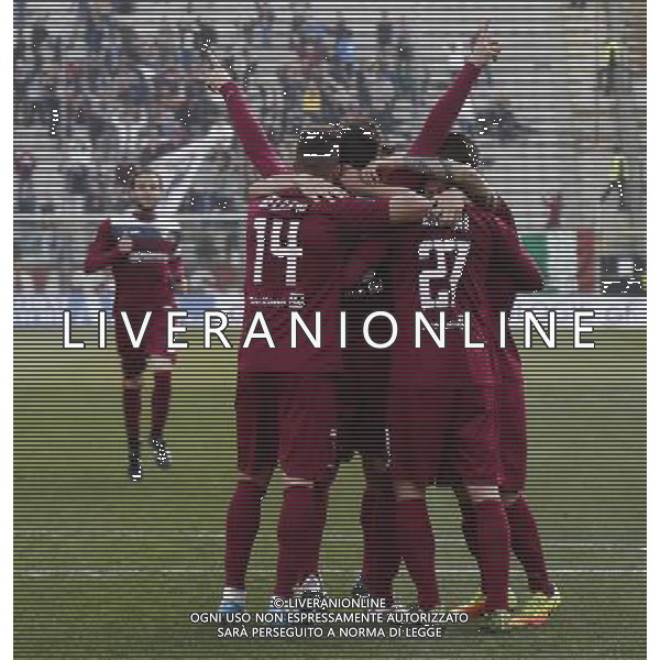 Parma Calcio 1913 - Alma Juventus Fano Campionato di calcio Lega Pro girone B 19/03/2017 nella foto: ESULTANZA fano Â©Claudio Zamagni/Agenzia Aldo Liverani / AGENZIA ALDO LIVERANI SAS