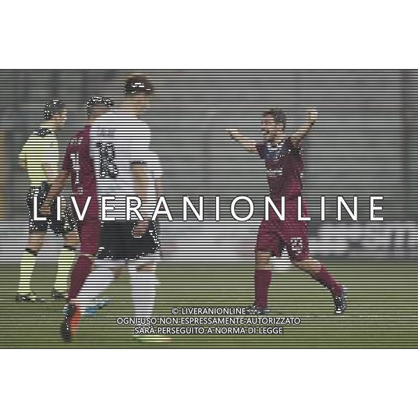 Parma Calcio 1913 - Alma Juventus Fano Campionato di calcio Lega Pro girone B 19/03/2017 nella foto: GUALDI LUCIANO esulta Â©Claudio Zamagni/Agenzia Aldo Liverani / AGENZIA ALDO LIVERANI SAS