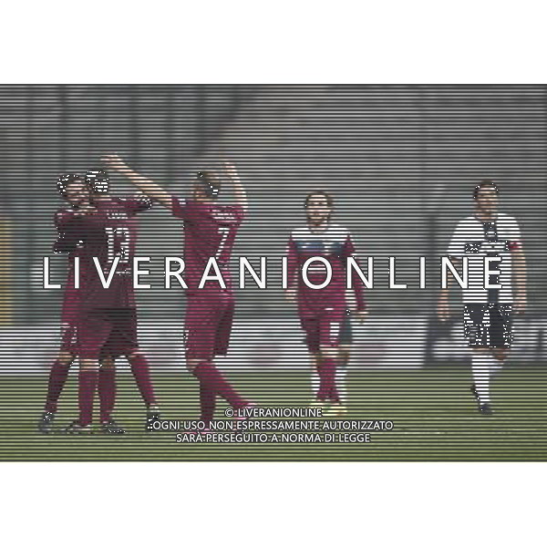 Parma Calcio 1913 - Alma Juventus Fano Campionato di calcio Lega Pro girone B 19/03/2017 nella foto: esultanza fano Â©Claudio Zamagni/Agenzia Aldo Liverani / AGENZIA ALDO LIVERANI SAS
