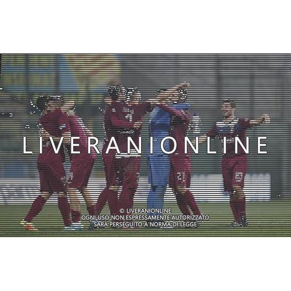Parma Calcio 1913 - Alma Juventus Fano Campionato di calcio Lega Pro girone B 19/03/2017 nella foto: esultanza fano Â©Claudio Zamagni/Agenzia Aldo Liverani / AGENZIA ALDO LIVERANI SAS