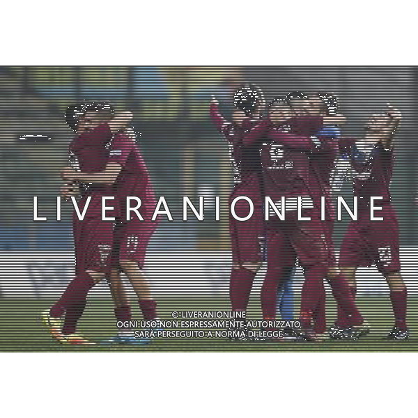 Parma Calcio 1913 - Alma Juventus Fano Campionato di calcio Lega Pro girone B 19/03/2017 nella foto: esultanza fano Â©Claudio Zamagni/Agenzia Aldo Liverani / AGENZIA ALDO LIVERANI SAS