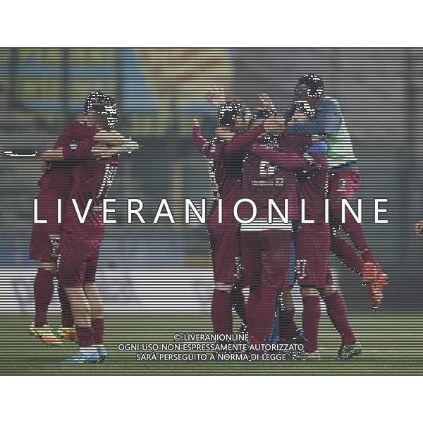 Parma Calcio 1913 - Alma Juventus Fano Campionato di calcio Lega Pro girone B 19/03/2017 nella foto: esultanza fano Â©Claudio Zamagni/Agenzia Aldo Liverani / AGENZIA ALDO LIVERANI SAS