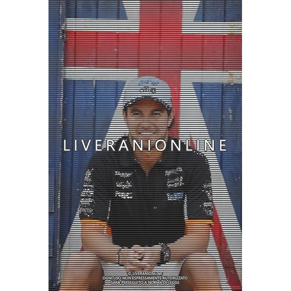 Sergio Perez (MEX) Sahara Force India F1 on Brighton Beach. 22.03.2017. Formula 1 World Championship, Rd 1, Australian Grand Prix, Albert Park, Melbourne, Australia, Preparation Day. AG ALDO LIVERANI SAS ONLY ITALY