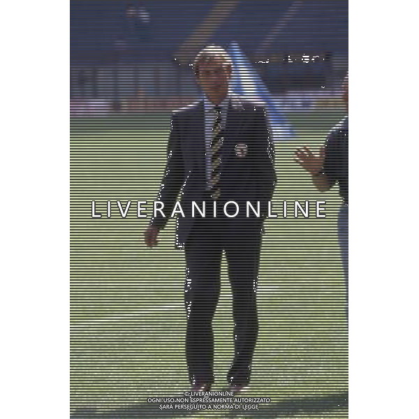 Zdenek Zeman allenatore di calcio ceco naturalizzato italiano, tecnico del Foggia Campionato 1991/1992 - Retrospettiva Â©ARCHIVIO / AGENZIA ALDO LIVERANI SAS