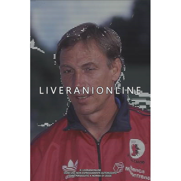 Zdenek Zeman allenatore di calcio ceco naturalizzato italiano, tecnico del Foggia Campionato 1991/1992 - Retrospettiva Â©ARCHIVIO / AGENZIA ALDO LIVERANI SAS