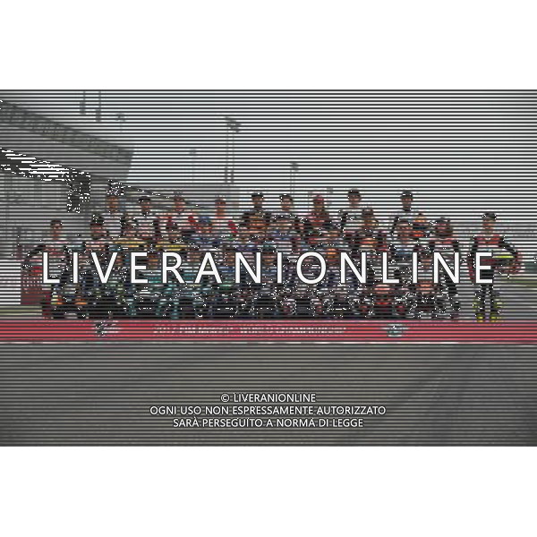 22/03/2017. Losail International Circuit.Gran Premio del Qatar. Moto3 riders foto di gruppo. FOTO G.PIAZZOLLA-AG ALDO LIVERANI SAS