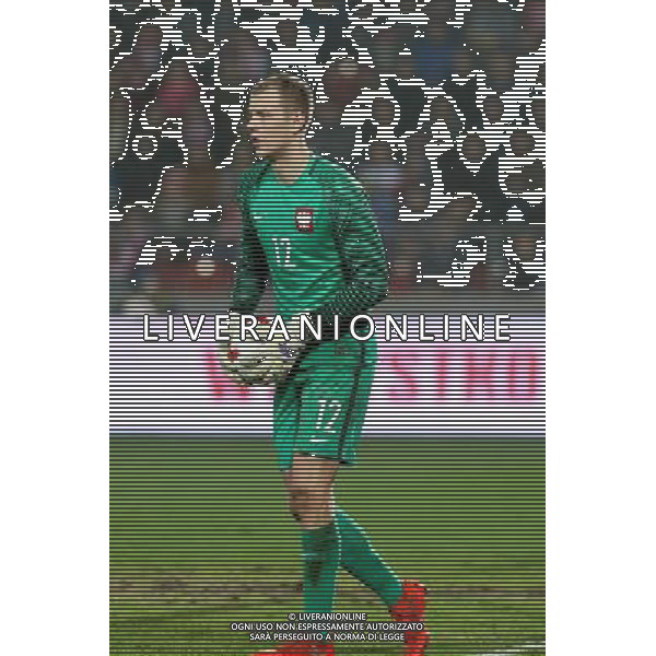 KRAKOW 23.03.2017 SPORT PILKA NOZNA MIEDZYNARODOWY MECZ TOWARZYSKI POLSKA U21 - WLOCHY U21 NZ. JAKUB WRABEL (POL) FOT. MICHAL CHWIEDUK / FOKUSMEDIA / NEWSPIX.PL KRAKOW 23.03.2017 SPORT FOOTBALL INTERNATIONAL FRIENDLY MATCH POLAND U21 - ITALY U21 FOT. MICHAL CHWIEDUK / FOKUSMEDIA / NEWSPIX.PL --- Newspix.pl / AGENZIA ALDO LIVERANI SAS - ITALY ONLY EDITORIAL USE ONLY